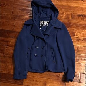 Sebby Navy Peacoat Hoodie